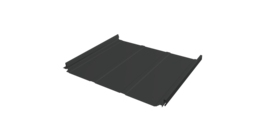 Кликфальц Pro Line Grand Line 0,5 Satin с пленкой на замках RAL 7016 антрацитово-серый