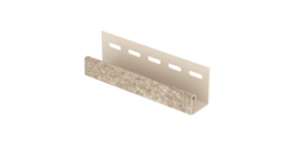 Планка J-trim Стоун-хаус Кварцит Светло-бежевый