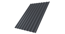 Профнастил С20R 0.45 Drap-double TX RAL 7024 мокрый асфальт