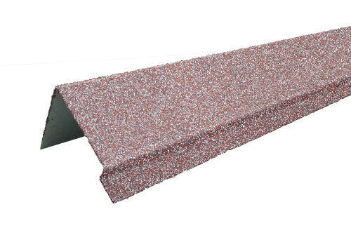 ТЕХНОНИКОЛЬ HAUBERK наличник оконный металлический LUX, мраморный