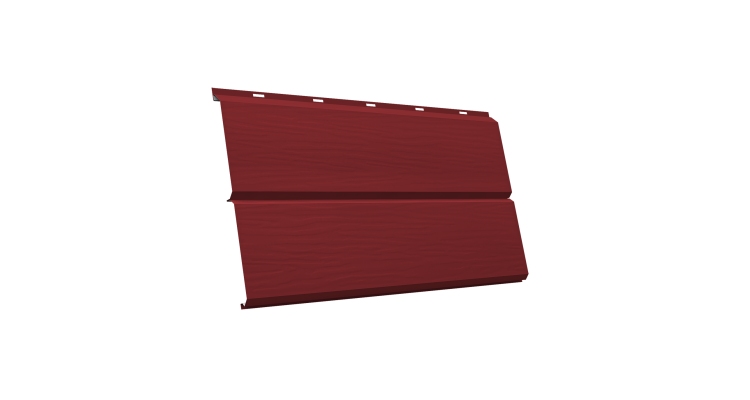 ЭкоБрус 3D 0,345 GL 0.45 PE с пленкой RAL 3011 коричнево-красный