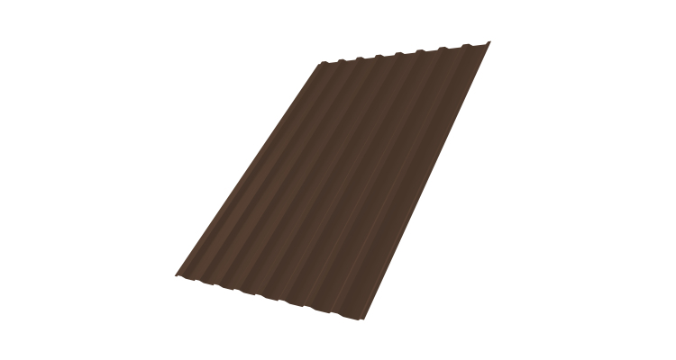 Профнастил С20B 0,45 Drap TR RAL 8017 шоколад