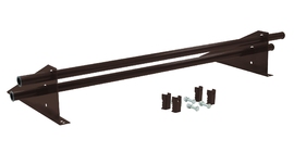 Снегозадержатель трубчатый для фальцевой кровли Optima RAL 8017 1м