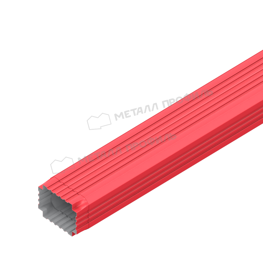 Труба водосточная Металл Профиль БЮДЖЕТ 76х102х2000 RAL 3011