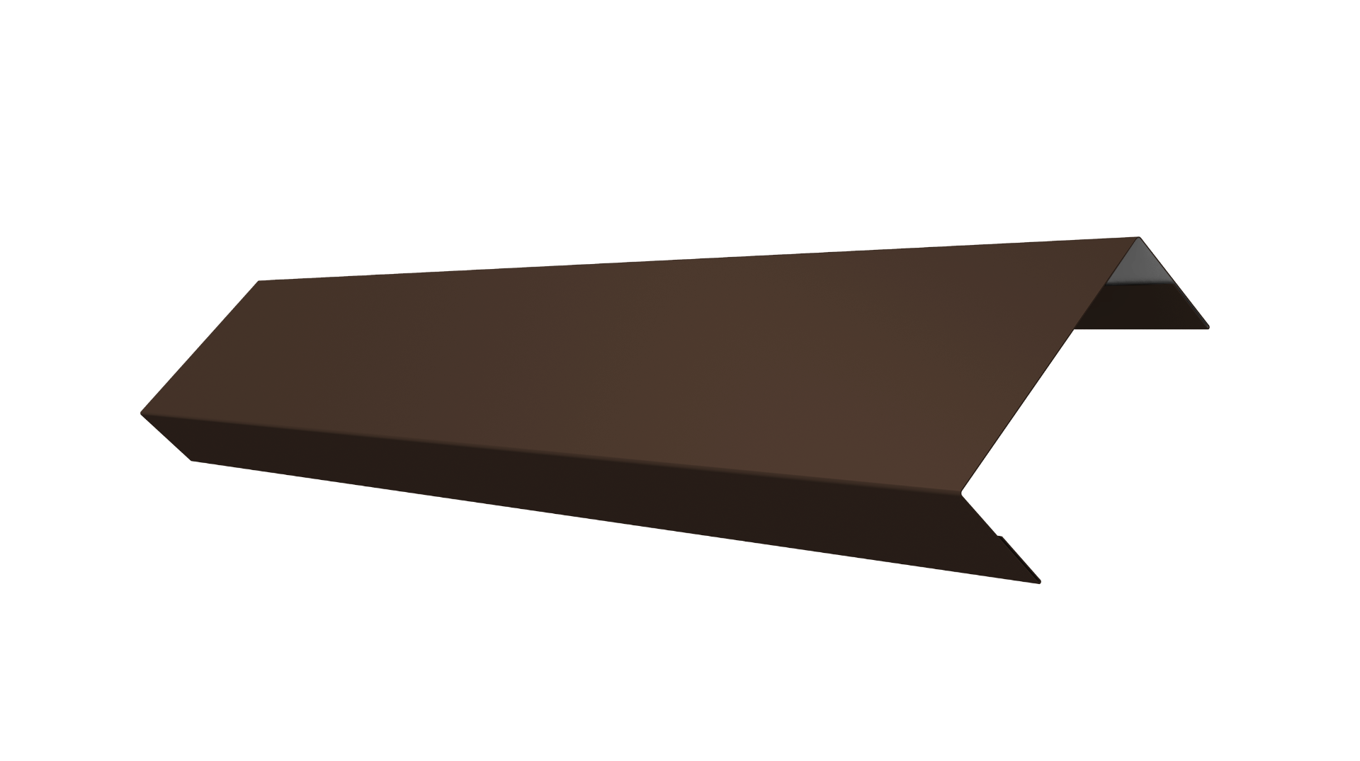 Ламель лицевая 50 забора жалюзи Texas 0.5 Drap TX RAL 8017 шоколад