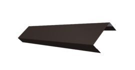 Ламель обратная 50 забора жалюзи Texas 0.45 Drap-double TX RR 32 темно-коричневый