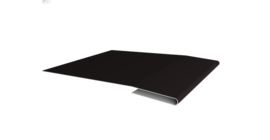 Планка начальная 0,5 Drap TX RAL 9005 черный (3м)