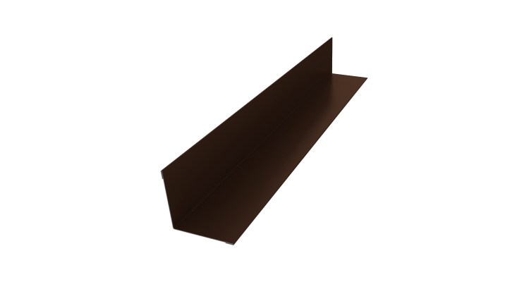 Угол внутренний 30х30 0,45 Drap TX RAL 8017 шоколад (2м)