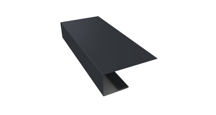 J-Профиль 18мм 0,5 Satin Matt RAL 7024 мокрый асфальт (3м)