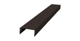 Крышка 30х15 жалюзи Texas 0,5 Atlas X RR 32 темно-коричневый (2,5м)