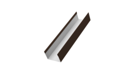 Стойка жалюзи Milan,Tokyo 0,5 Drap RAL 8017 шоколад (1,8м)