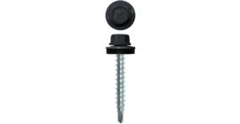 Саморез кровельный Daxmer 4,8х35 RAL 7024 (250) сверло №1