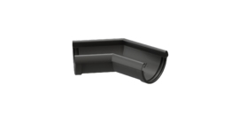 Угол желоба 135˚ LUX, графит